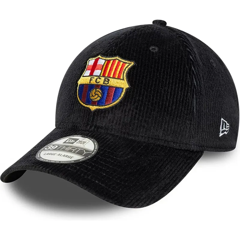 schwarze-gebogene-verstellbare-kappe-fc-barcelona-laliga-39thirty-cord-von-new-era