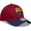 casquette-courbee-rouge-et-bleue-ajustable-pour-enfant-fc-barcelona-laliga-9forty-contrast-new-era
