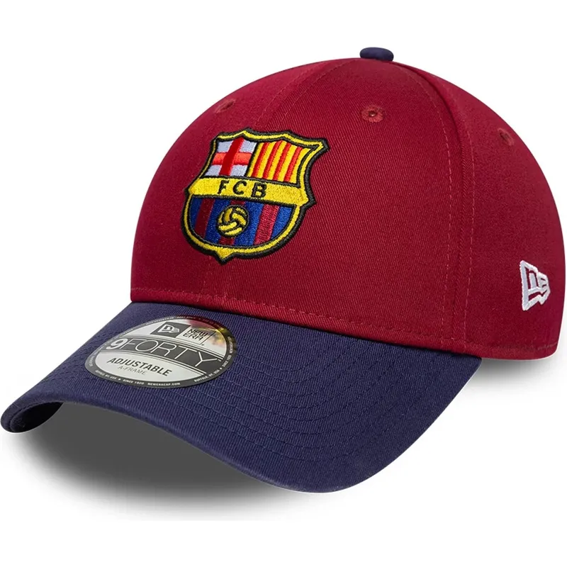 gorra-curva-roja-y-azul-ajustable-de-fc-barcelona-laliga-9forty-contrast-de-new-era