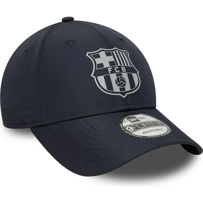 marineblaue-verstellbare-curved-cap-fc-barcelona-laliga-9forty-reflective-von-new-era