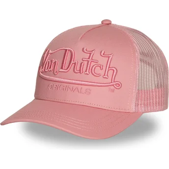 Casquette trucker rose EMB05 Von Dutch