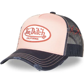 Καπέλο trucker ροζ και σκούρο μπλε USED 10 από Von Dutch
