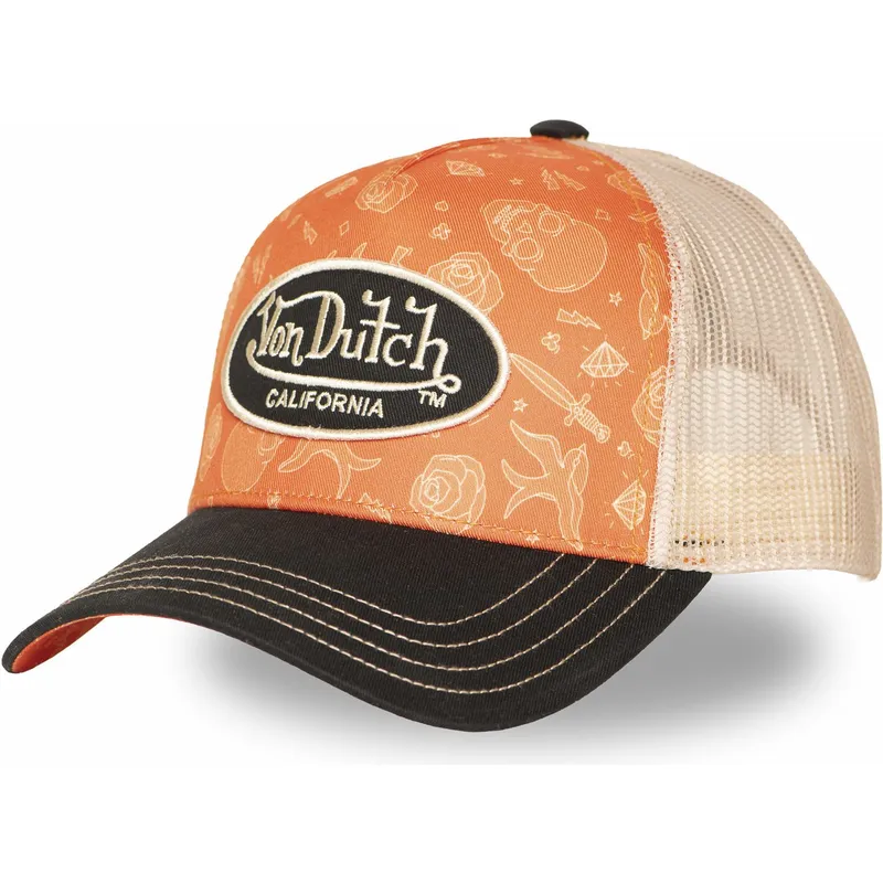 casquette-trucker-multicolore-subl14-von-dutch