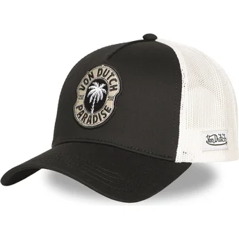 Casquette trucker noire et blanche MIER CB Von Dutch
