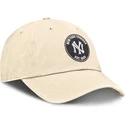 bojd-beige-justerbar-keps-club-unstructured-organic-cotton-new-york-yankees-mlb-fran-nike