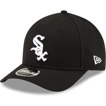 Czarna czapka z zakrzywionym daszkiem snapback 9FORTY M-Crown Player Replica Chicago White Sox MLB New Era