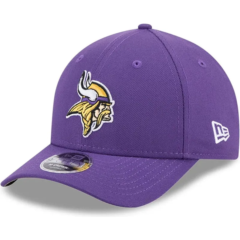 casquette-courbee-violette-snapback-9forty-m-crown-team-minnesota-vikings-nfl-new-era