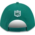 grune-gebogene-snapback-kappe-9forty-m-crown-team-der-new-york-jets-nfl-von-new-era