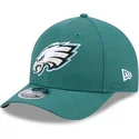 grune-gebogene-snapback-kappe-9forty-m-crown-team-der-philadelphia-eagles-nfl-von-new-era