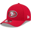 new-era-curved-brim-9forty-m-crown-team-san-francisco-49ers-nfl-red-snapback-cap