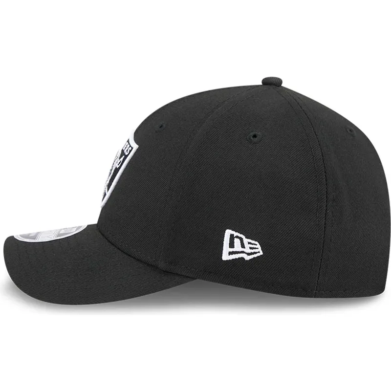 schwarze-gebogene-snapback-kappe-9forty-m-crown-team-der-las-vegas-raiders-nfl-von-new-era