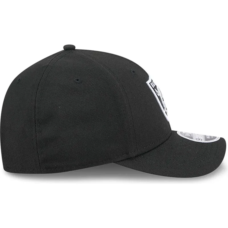 svart-kurvad-keps-snapback-9forty-m-crown-team-fran-las-vegas-raiders-nfl-av-new-era