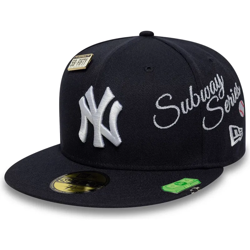 gorra-plana-azul-marino-ajustada-59fifty-subway-series-de-new-york-yankees-mlb-de-new-era