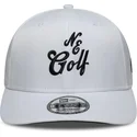 casquette-courbee-blanche-snapback-9seventy-stretch-snap-technical-golf-new-era