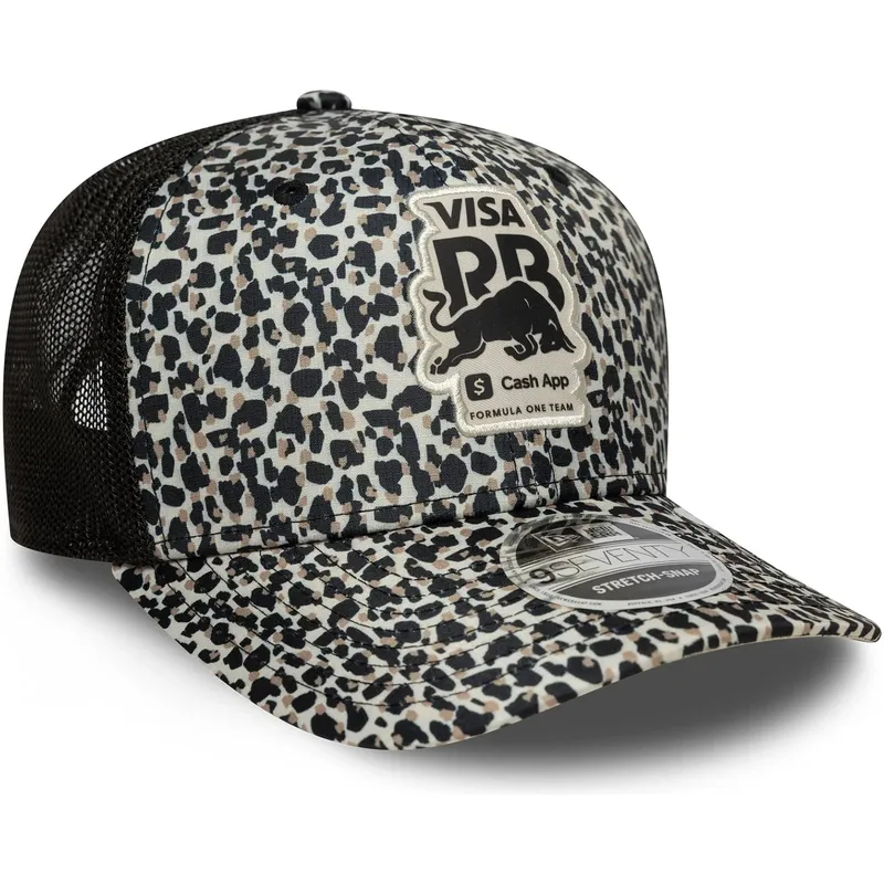 trucker-cap-camouflage-9seventy-stretch-snap-von-racing-bulls-f1-team-formula-1-von-new-era