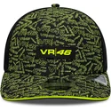 trucker-cap-schwarz-und-gelb-9seventy-stretch-snap-all-over-print-von-valentino-rossi-vr46-motogp-von-new-era