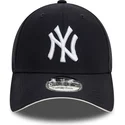 granatowa-zakrzywiona-czapka-z-regulacja-9forty-microfibre-new-york-yankees-mlb-new-era