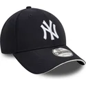 granatowa-zakrzywiona-czapka-z-regulacja-9forty-microfibre-new-york-yankees-mlb-new-era
