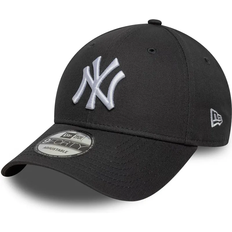 gra-bojd-justerbar-keps-9forty-league-essential-fran-new-york-yankees-mlb-av-new-era