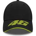 gorra-curva-negra-ajustable-9forty-recycled-stripe-de-valentino-rossi-vr46-motogp-de-new-era