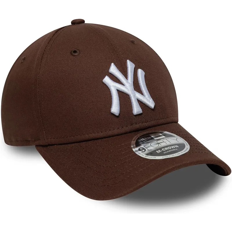 brazowa-czapka-z-daszkiem-snapback-9forty-m-crown-new-york-yankees-mlb-new-era