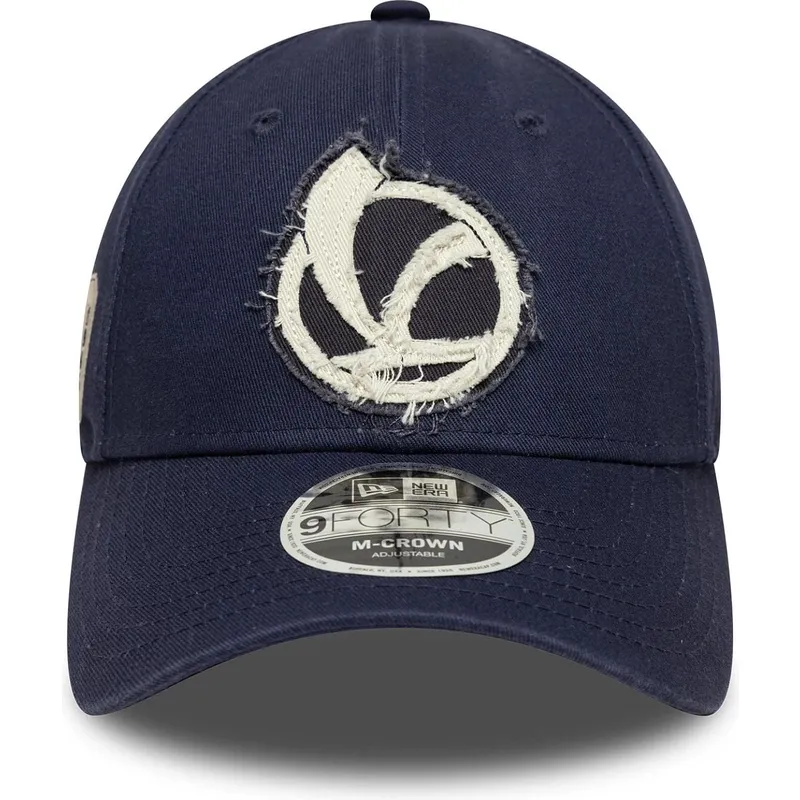 casquette-courbee-bleue-snapback-9forty-m-crown-80th-year-vespa-piaggio-new-era