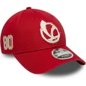 casquette-courbee-rouge-snapback-9forty-m-crown-80th-year-vespa-piaggio-new-era