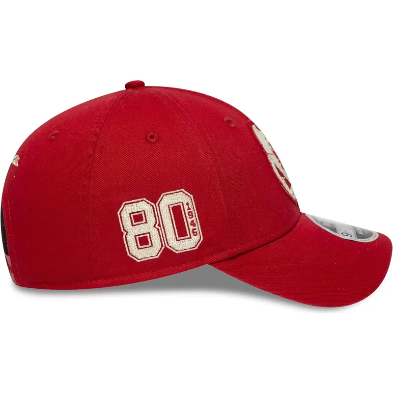new-era-curved-brim-9forty-m-crown-80th-year-vespa-piaggio-red-snapback-cap
