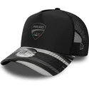 gorra-trucker-negra-e-frame-print-de-ducati-motor-motogp-de-new-era