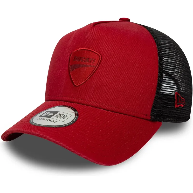 czapka-trucker-czerwona-e-frame-seasonal-ducati-motor-motogp-new-era