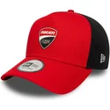 rod-kurvad-keps-snapback-9forty-e-frame-fran-ducati-motor-motogp-av-new-era