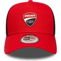 rote-gebogene-snapback-kappe-9forty-e-frame-von-ducati-motor-motogp-von-new-era