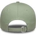 ljusgron-bojd-justerbar-keps-med-gront-logotyp-for-dam-9forty-league-essential-fran-new-york-yankees-mlb-av-new-era