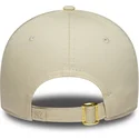 casquette-courbee-beige-ajustable-pour-femme-9forty-sequin-wordmark-new-york-yankees-mlb-new-era