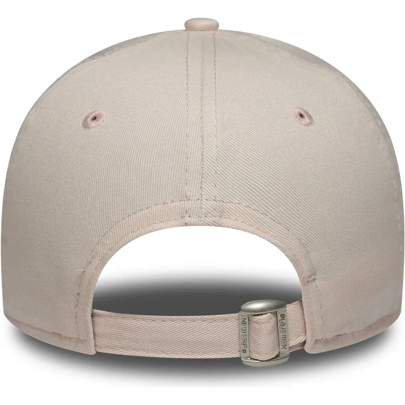 justerbar-rosa-bojd-keps-med-rosa-logotyp-for-dam-9forty-league-essential-midi-fran-los-angeles-dodgers-mlb-av-new-era