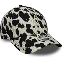 gorra-curva-negra-y-blanca-ajustable-para-mujer-9forty-cow-midi-de-new-york-yankees-mlb-de-new-era