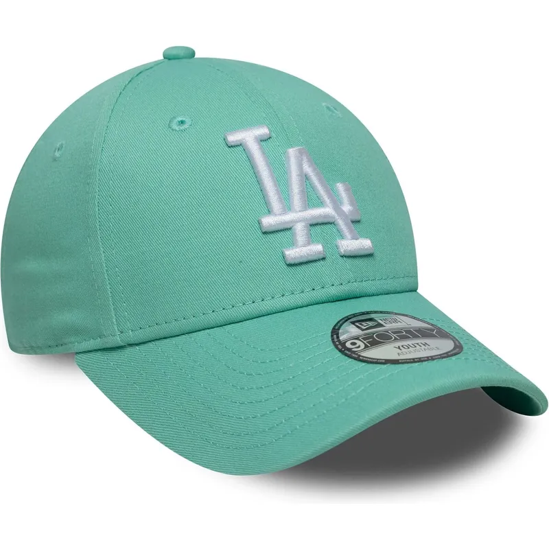 gron-bojd-justerbar-keps-for-barn-9forty-league-essential-fran-los-angeles-dodgers-mlb-av-new-era