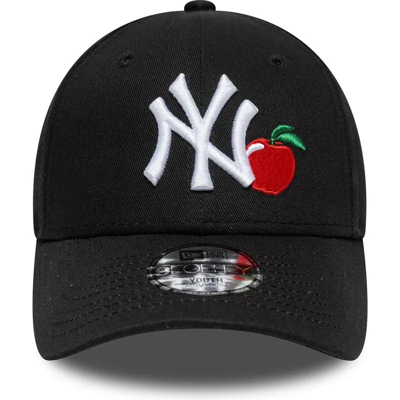 gorra-curva-negra-ajustable-para-nino-9forty-fruit-icon-de-new-york-yankees-mlb-de-new-era