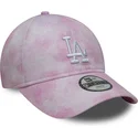 justerbar-rosa-bojd-keps-for-barn-9twenty-tie-dye-los-angeles-dodgers-mlb-fran-new-era