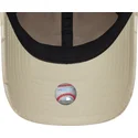 new-era-curved-brim-9twenty-img-floral-new-york-yankees-mlb-beige-adjustable-cap-with-beige-logo