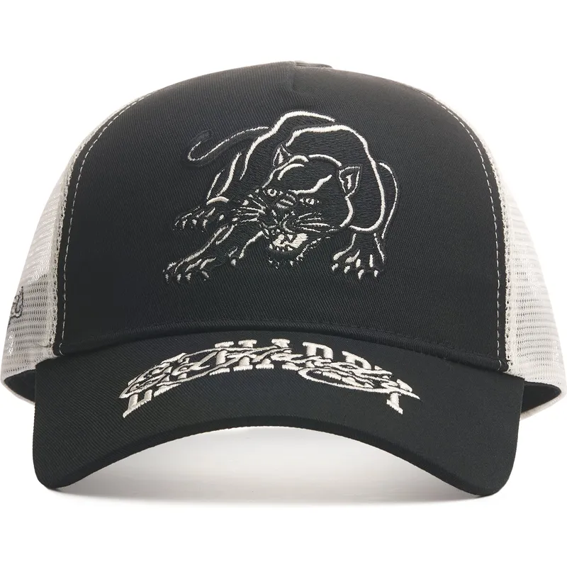 ed-hardy-contrast-stitch-panther-graphic-black-trucker-hat