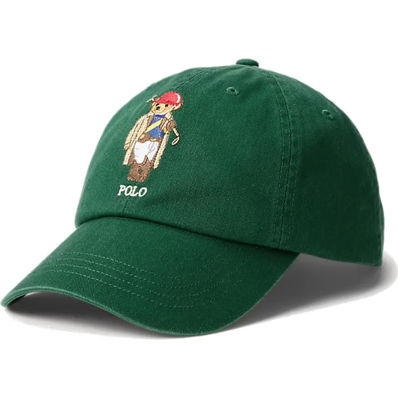 grune-verstellbare-curved-cap-classic-sport-twill-polo-bear-von-polo-ralph-lauren