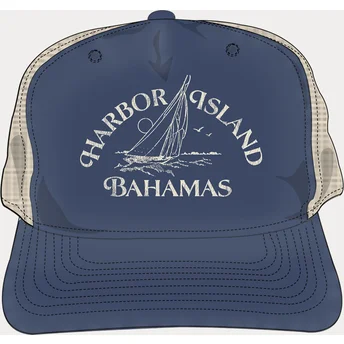 Casquette trucker bleue marine Vintage Woven Twill Polo Ralph Lauren