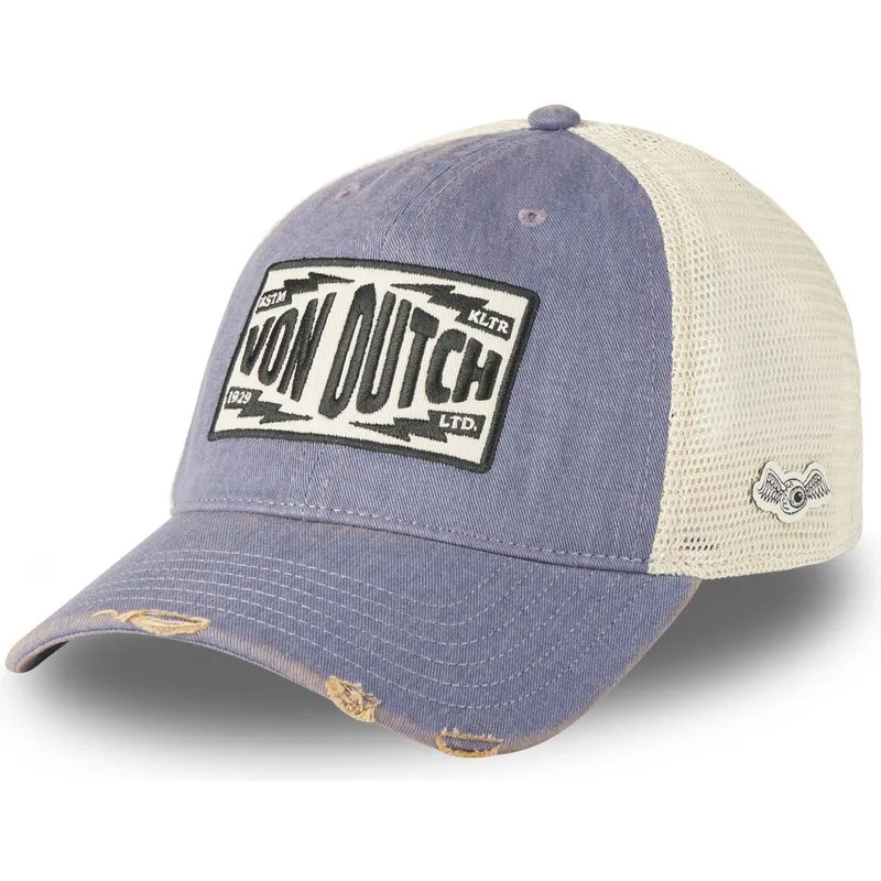 von-dutch-mac13-blue-trucker-hat