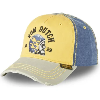 Böjd flerfärgad justerbar keps RETRO12 från Von Dutch