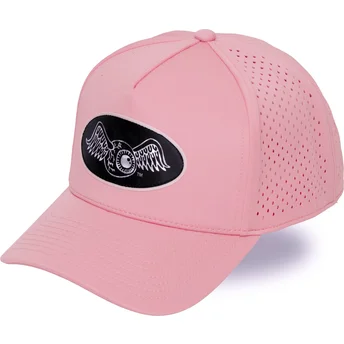 Gorra curva rosa snapback SPORT07 de Von Dutch