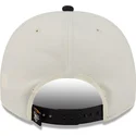 beige-gebogene-snapback-kappe-9fifty-a-frame-classic-der-pittsburgh-penguins-nhl-von-new-era