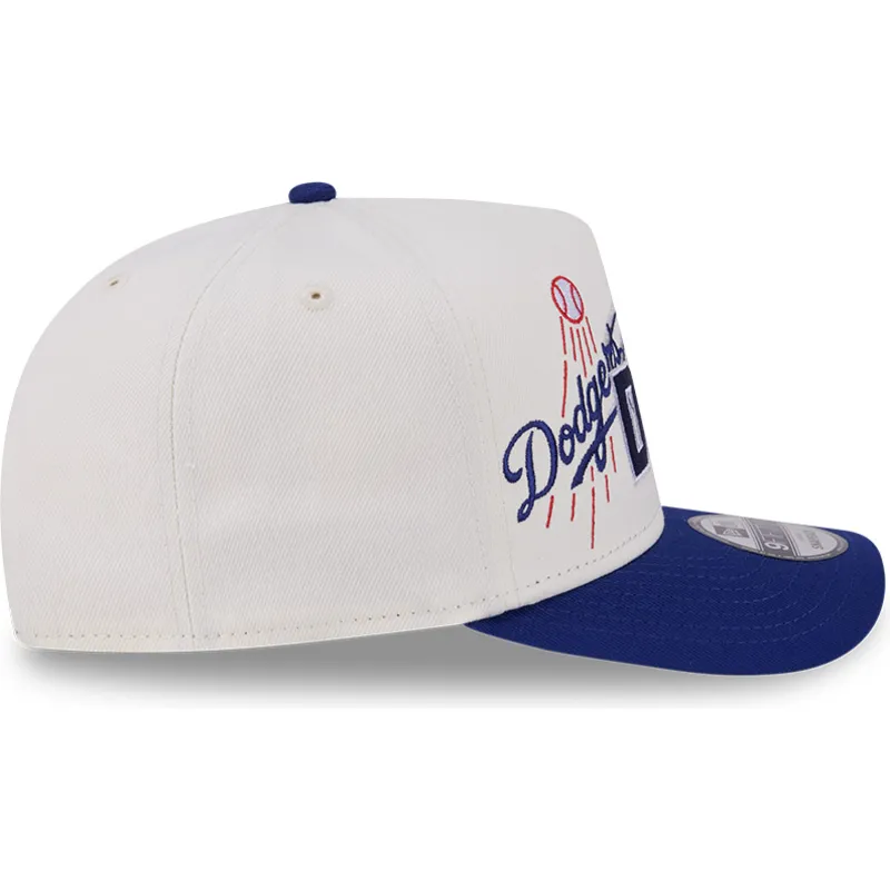beige-och-bla-kurvad-keps-snapback-9fifty-a-frame-classic-los-angeles-dodgers-mlb-fran-new-era