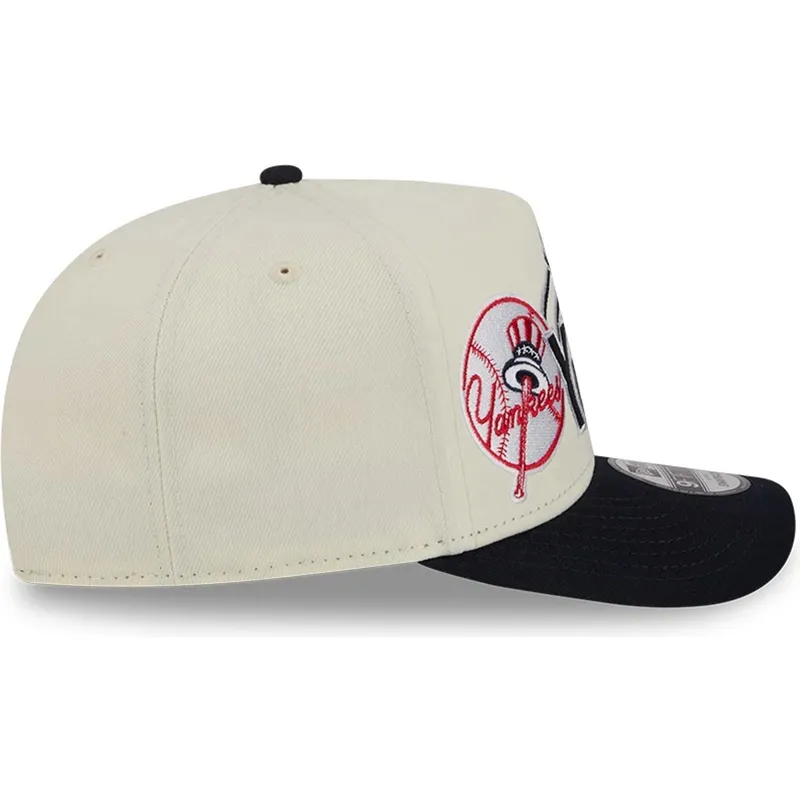 bojd-keps-beige-och-marinbla-snapback-9fifty-a-frame-classic-new-york-yankees-mlb-fran-new-era