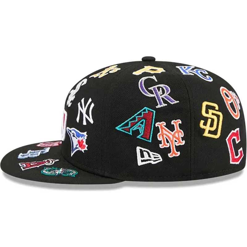czarna-dopasowana-czapka-z-daszkiem-59fifty-all-over-mlb-new-era
